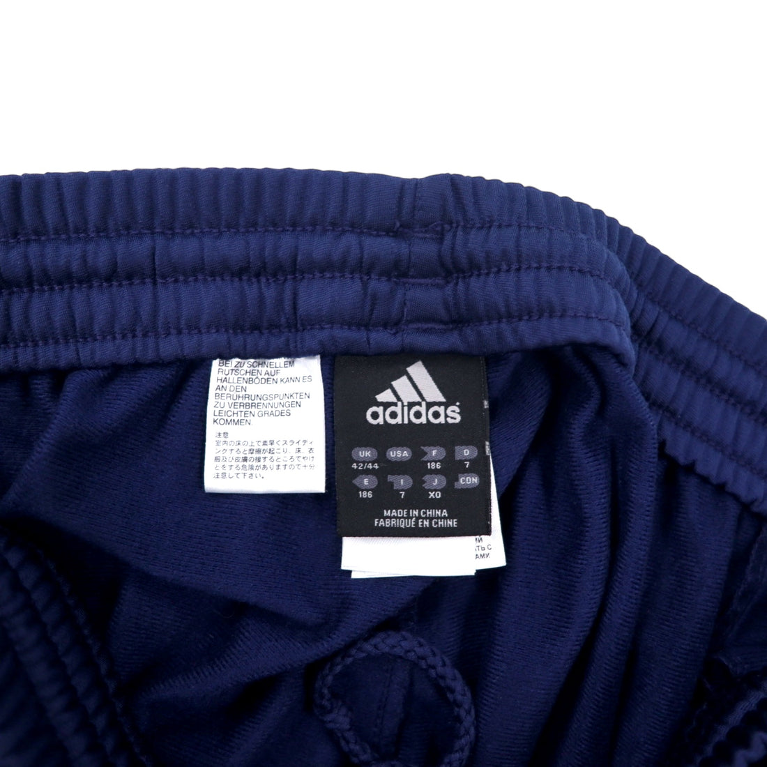 adidas 3-stripe track pants jersey XO navy polyester