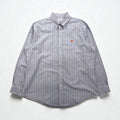 Brooks Brothers Oxford Button-Down Shirt, XL, Blue Regent Stripe, Supima Cotton