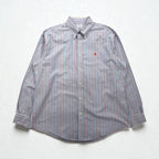 Brooks Brothers Oxford Button-Down Shirt, XL, Blue Regent Stripe, Supima Cotton