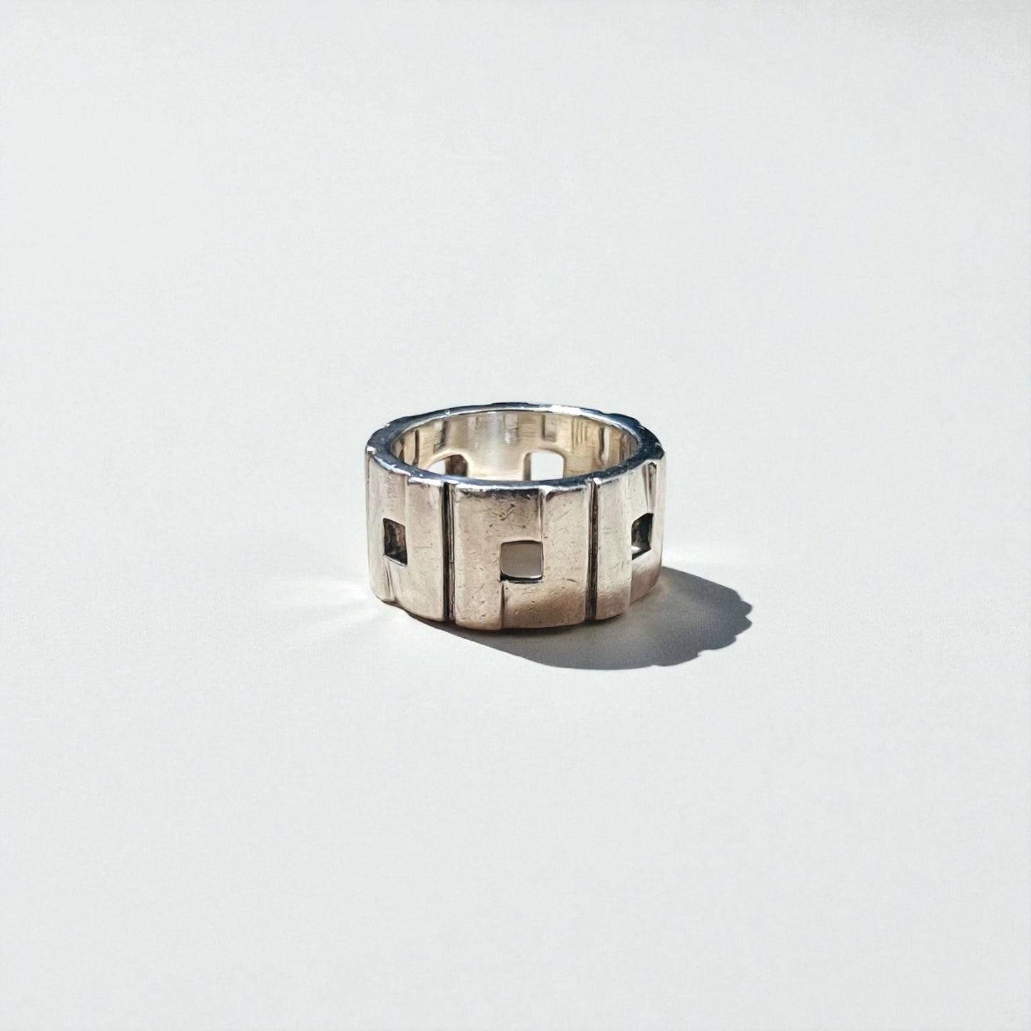 GUCCI モダニスト リング 指輪 22号 ワイド シルバー SILVER 925 イタリア製