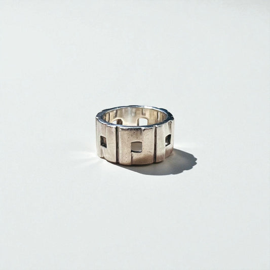 GUCCI モダニスト リング 指輪 22号 ワイド シルバー SILVER 925 イタリア製