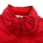 McGREGOR 80's COMPETITORS CLUB Sailing Jacket Nylon Jacket L Red Tricolor Retractable Hood