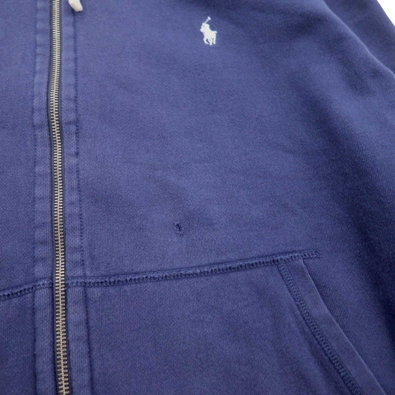 Polo Ralph Lauren リバースウィーブ フルジップパーカー 2XL ネイビー