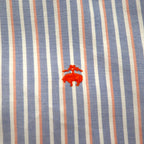 Brooks Brothers Oxford Button-Down Shirt, XL, Blue Regent Stripe, Supima Cotton