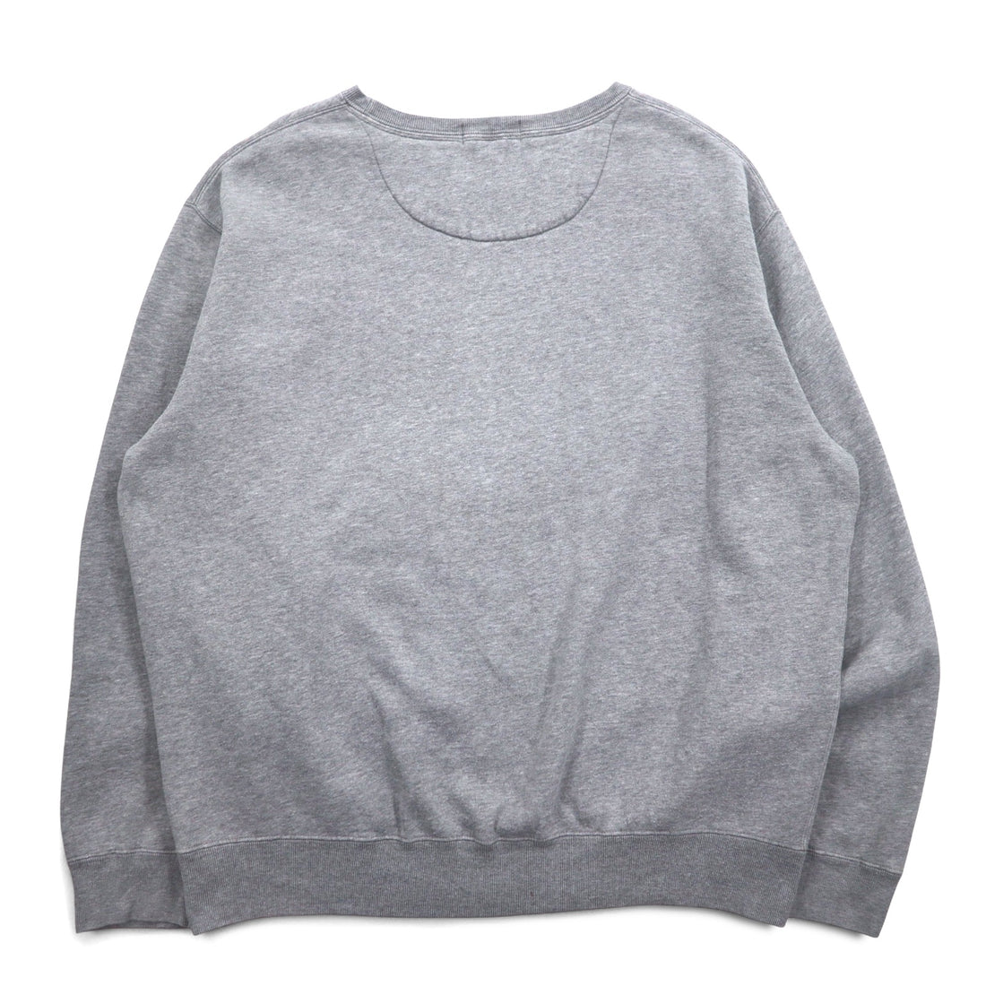 Polo by Ralph Lauren 90s Crew Neck Sweatshirt, XL, Grey, Small Pony Embroidery