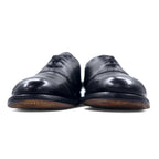 J&amp;M (Johnston &amp; Murphy) USA made 70's saddle shoes, size 28.5cm, black leather, Aristocraft 23741