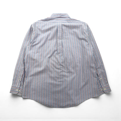 Brooks Brothers オックスフォード ボタンダウン シャツ XL ブルー REGENT ストライプ スーピマコットン