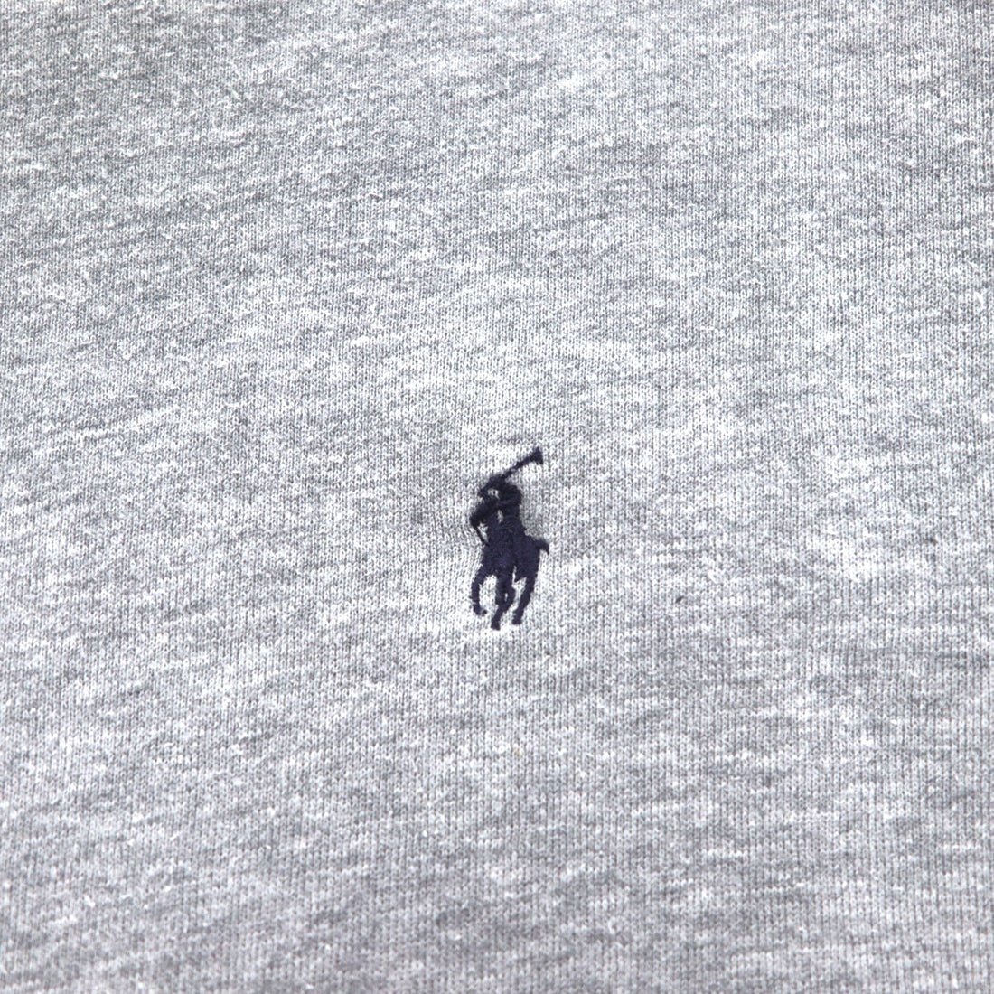 Polo by Ralph Lauren 90s Crew Neck Sweatshirt, XL, Grey, Small Pony Embroidery