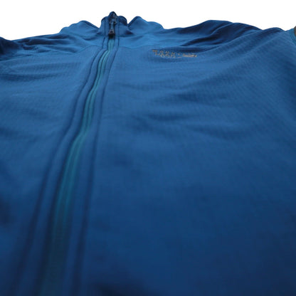 MOUNTAIN HARDWEAR ポーラテック POLARTEC フリースジャケット L ネイビー DESNA GRID FULL ZIP JACKET OM6454