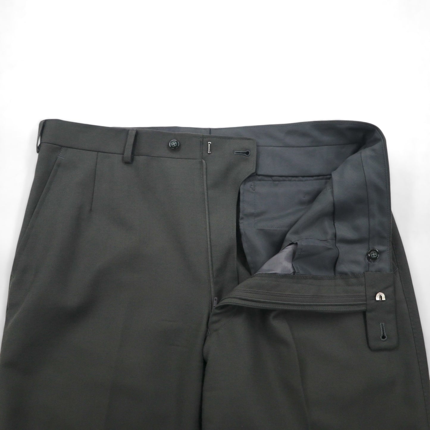 LANVIN 90年代 ダブルブレスト ピークドラペル スーツ ブレザー セットアップ L メタルボタン ワイド