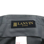 LANVIN 90年代 ダブルブレスト ピークドラペル スーツ ブレザー セットアップ L メタルボタン ワイド