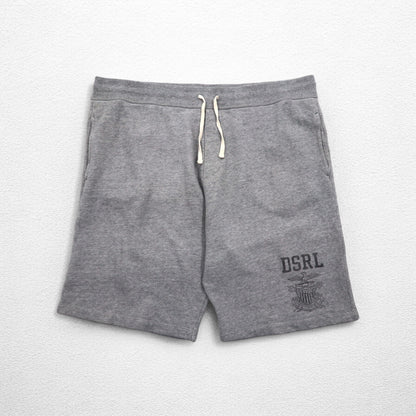 DENIM & SUPPLY RALPH LAUREN スウェット ショートパンツ ハーフパンツ L グレー 染み込みプリント DSRL