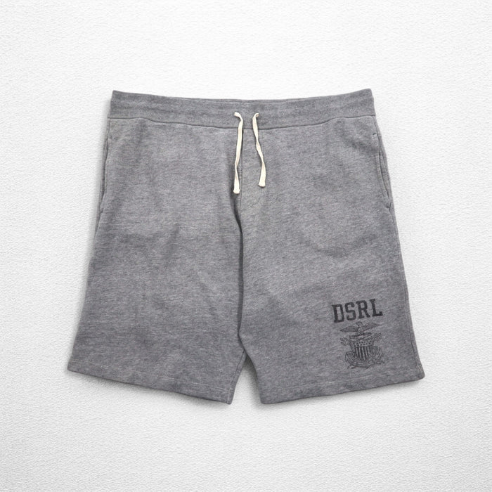 DENIM & SUPPLY RALPH LAUREN スウェット ショートパンツ ハーフパンツ L グレー 染み込みプリント DSRL