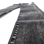 JOHN LAWRENCE SULLIVAN Chemical Wash Skinny Denim Pants L Black Grey 2B011 14-48 Made in Japan Unused