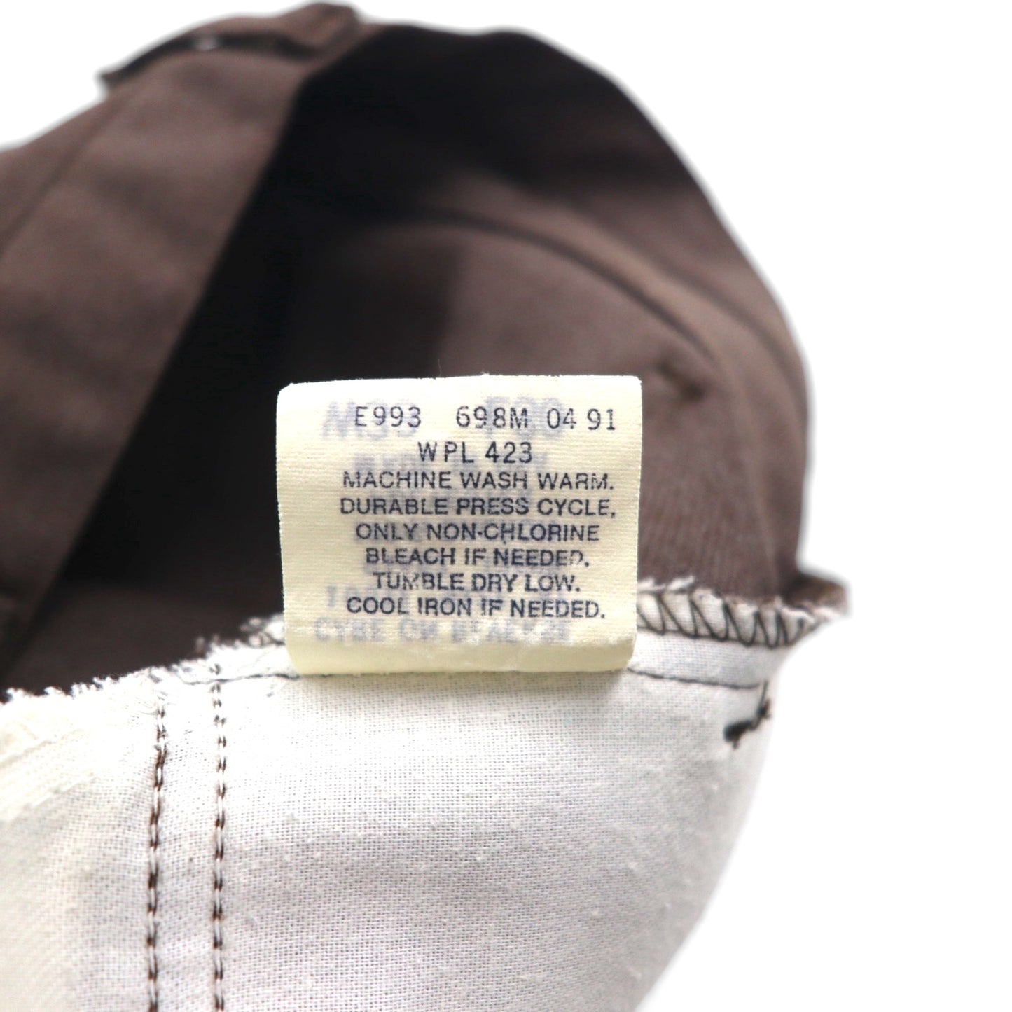 Levi's 90年代 USA製 スラックス STA-PREST スタプレ ブーツカット パンツ L ブラウン 10517 9127  SCOVILLジップ