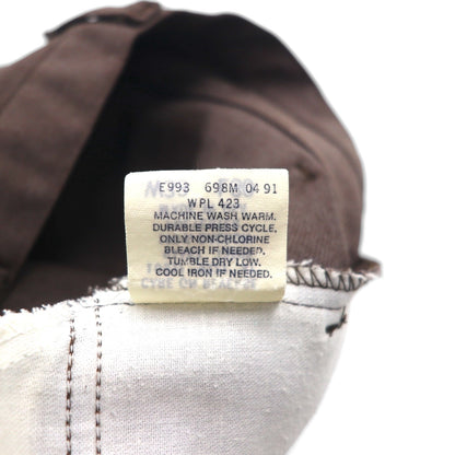 Levi's 90年代 USA製 スラックス STA-PREST スタプレ ブーツカット パンツ L ブラウン 10517 9127  SCOVILLジップ