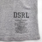 DENIM & SUPPLY RALPH LAUREN スウェット ショートパンツ ハーフパンツ L グレー 染み込みプリント DSRL