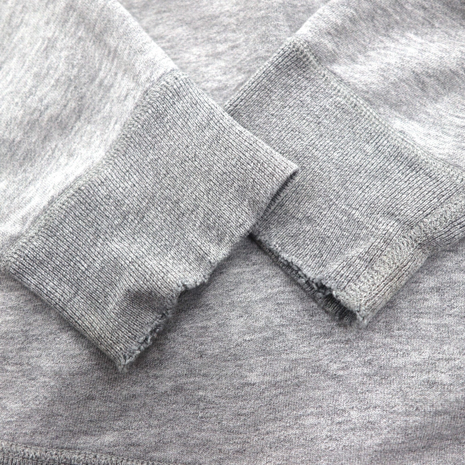 J.CREW 前V ヴィンテージ加工 ブランク スウェット トレーナー L グレー VINTAGE FLEECE クルーネック