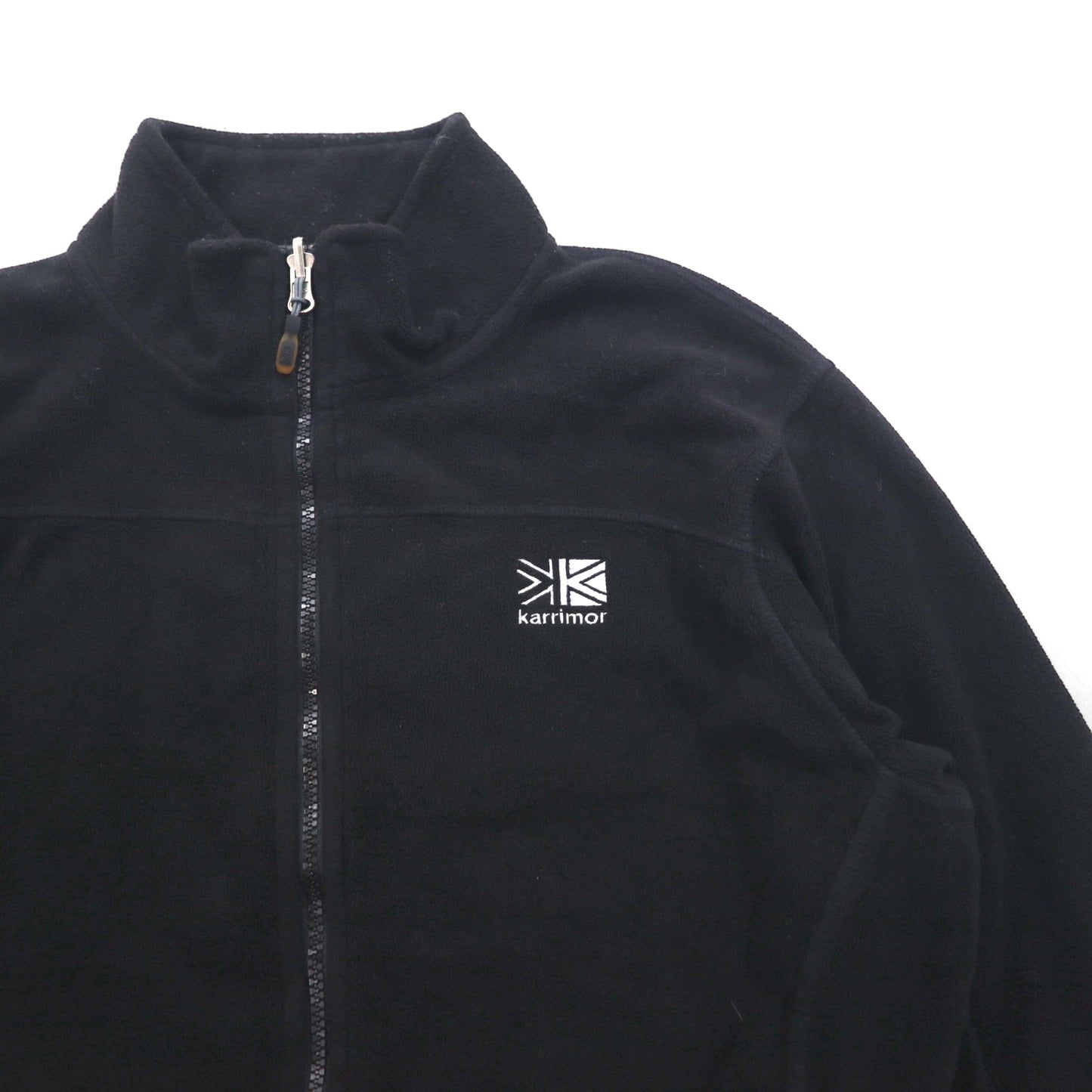 karrimor フルジップ フリースジャケット L ブラック ジップポケット KS-300