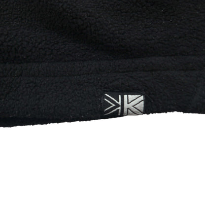 karrimor フルジップ フリースジャケット L ブラック ジップポケット KS-300