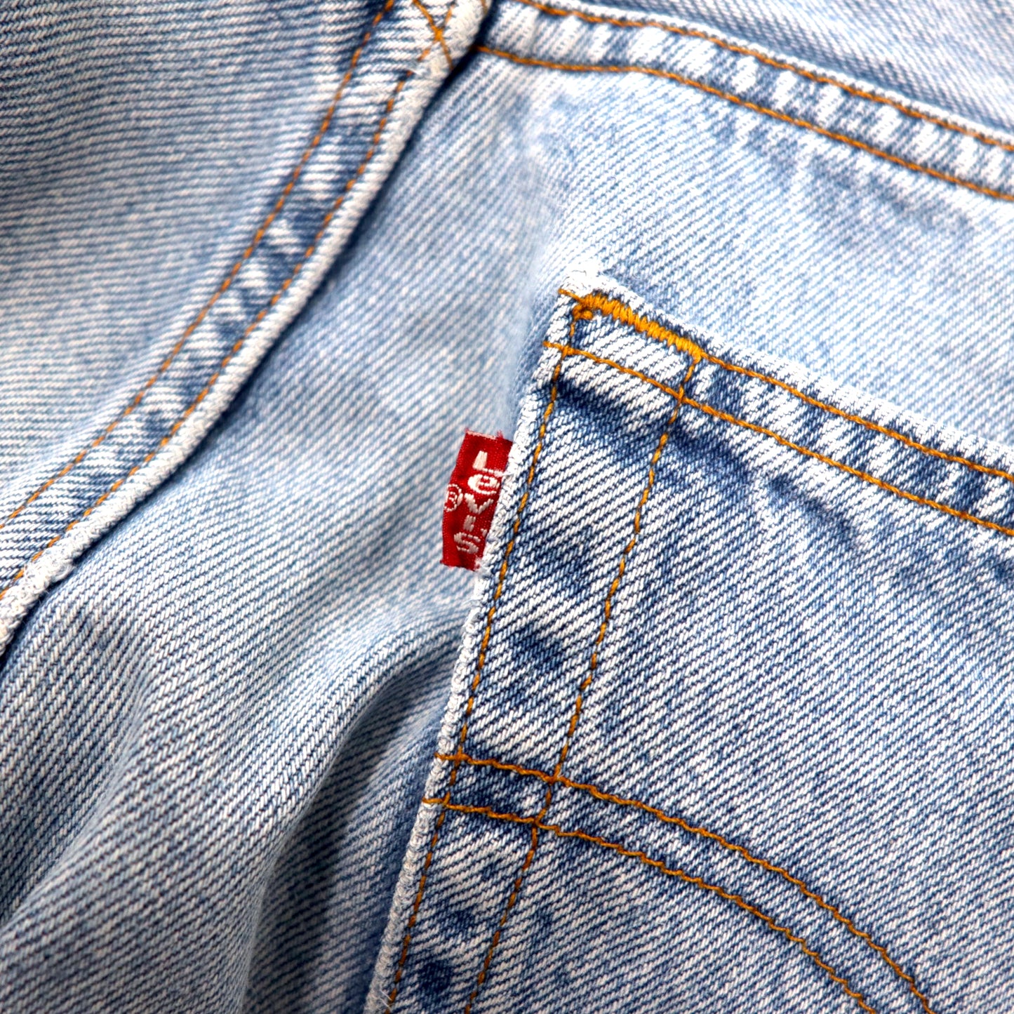 Levi's USA製 90年代 501 デニムパンツ 38 ブルー アイスウォッシュ ボタン裏514 501-0193