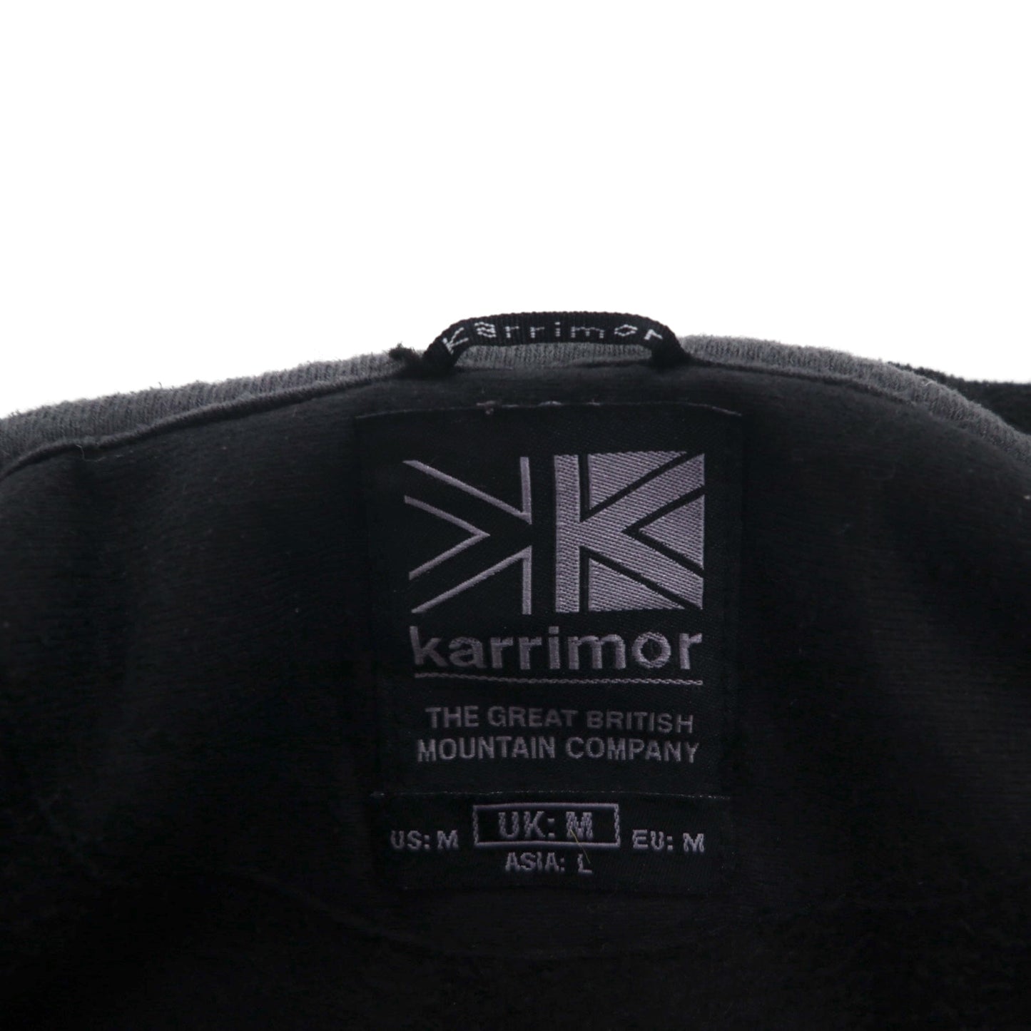 karrimor フルジップ フリースジャケット L ブラック ジップポケット KS-300