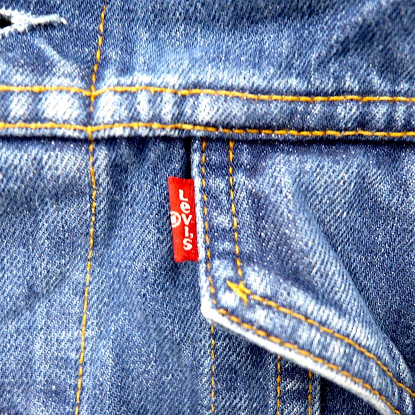 Levi's ユーロリーバイス デニムジャケット Gジャン L ブルー コットン 70550-0414 チュニジア製