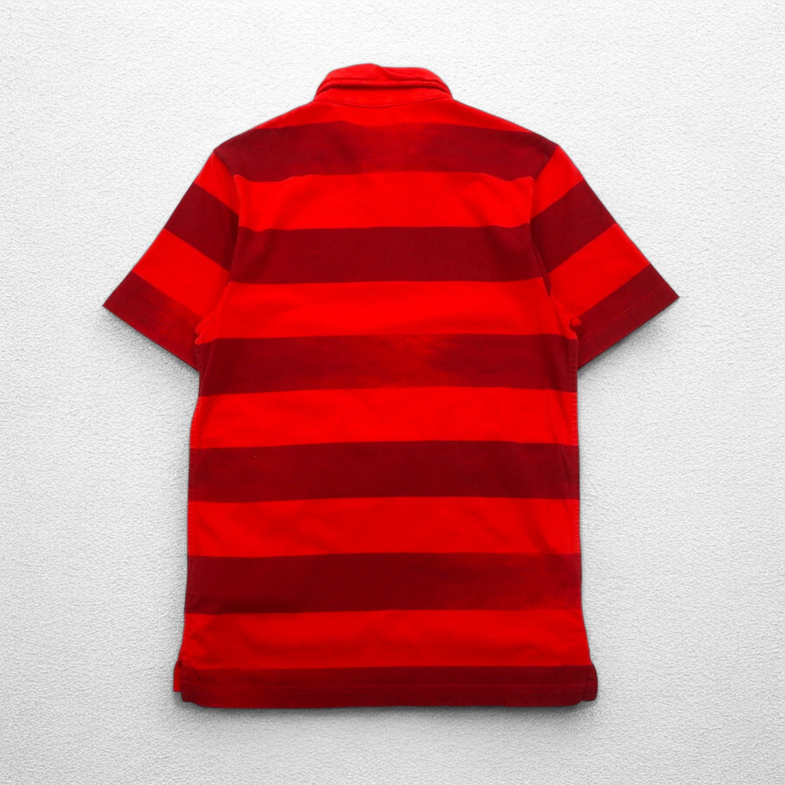 NIKE ボーダー ポロシャツ M レッド コットン Manchester United FC マンチェスター ユナイテッドFC 543972-605 未使用品