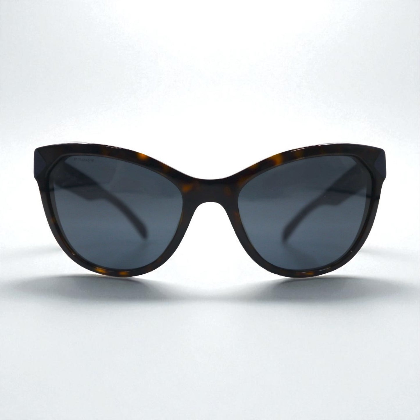 PRADA Italian-Made Fox Sunglasses, Brown, SPR21S-F, 56-19, 2AU-2K1, 140mm, 3N