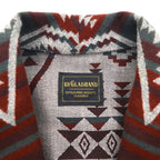 GLAD HAND Made in Japan FONTIER JACKET Jacquard Tailored Jacket, Leather, Size S, Native American Print, BYGH-16-AW-10