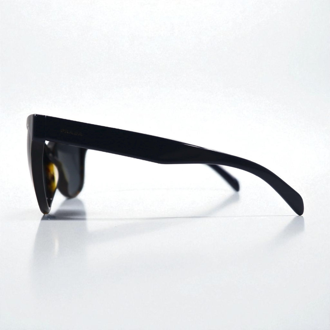 PRADA Italian-Made Fox Sunglasses, Brown, SPR21S-F, 56-19, 2AU-2K1, 140mm, 3N
