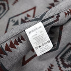 GLAD HAND Made in Japan FONTIER JACKET Jacquard Tailored Jacket, Leather, Size S, Native American Print, BYGH-16-AW-10