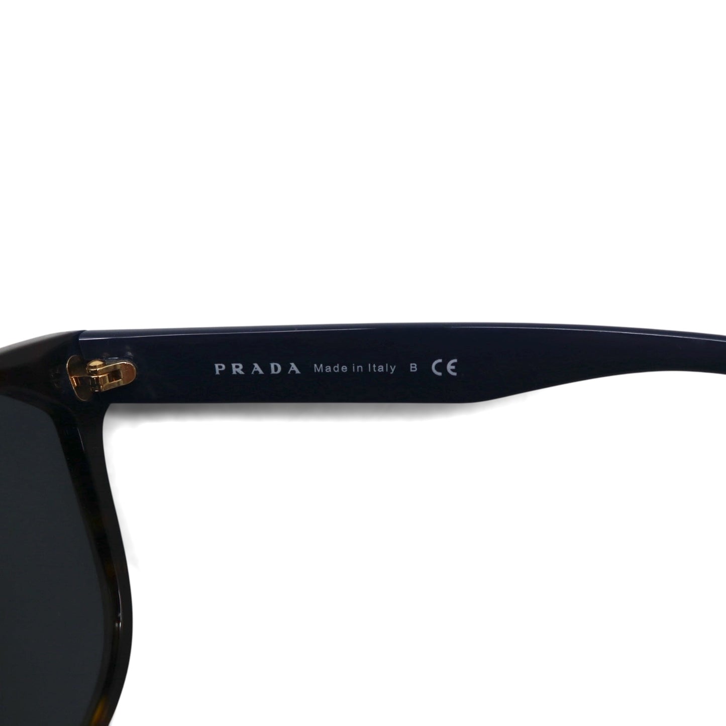 PRADA Italian-Made Fox Sunglasses, Brown, SPR21S-F, 56-19, 2AU-2K1, 140mm, 3N