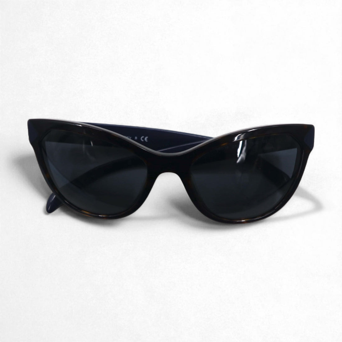 PRADA Italian-Made Fox Sunglasses, Brown, SPR21S-F, 56-19, 2AU-2K1, 140mm, 3N