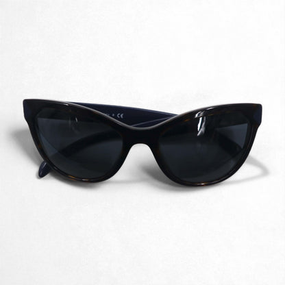 PRADA Italian-Made Fox Sunglasses, Brown, SPR21S-F, 56-19, 2AU-2K1, 140mm, 3N