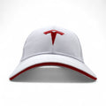 TESLA 6 Panel Cap 58cm Belt White Cotton