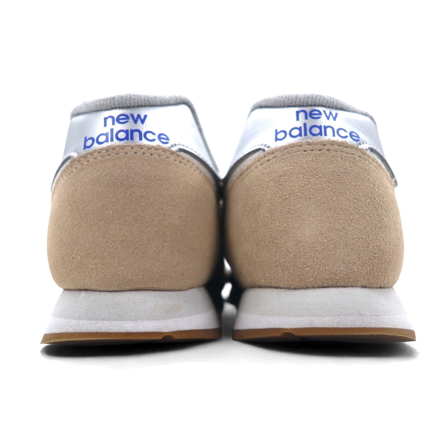 new balance 373 スエード スニーカー 27cm ベージュ シルバー ML373MM2