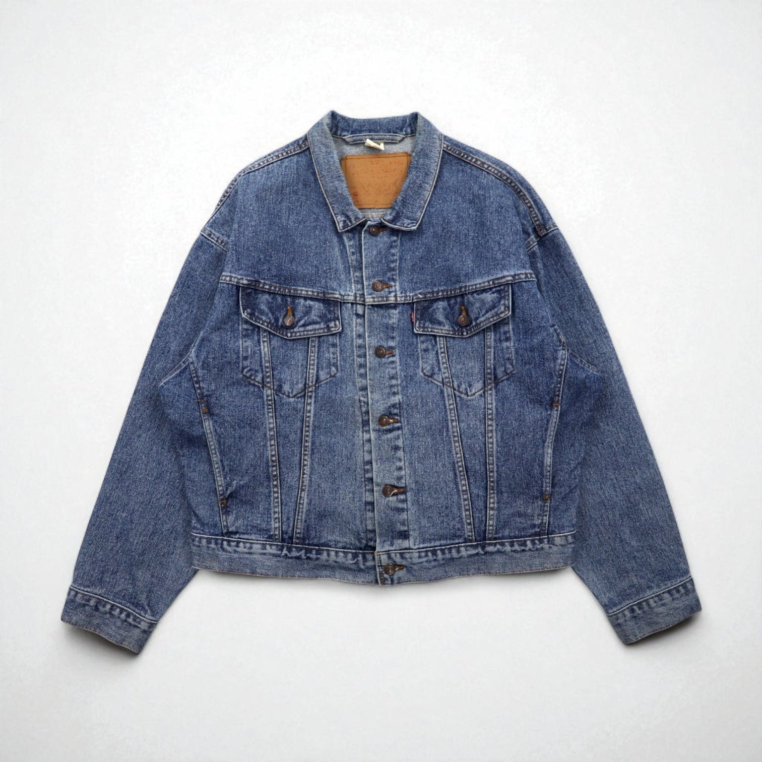 Levi's 90年代 カナダ製 デニムトラッカージャケット Gジャン L インディゴ 70598-4891 デカパッチ