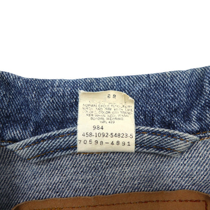 Levi's 90s Made in Canada Denim Trucker Jacket, Size L, Indigo, 70598-4891, Large Patch