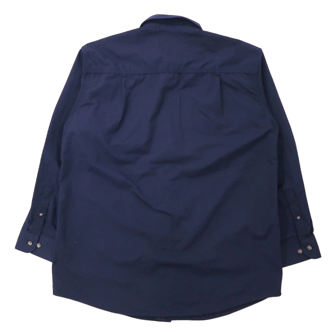 carhartt FR button-down work shirt, L, navy, aramid, flame-retardant material, big size, 395-20