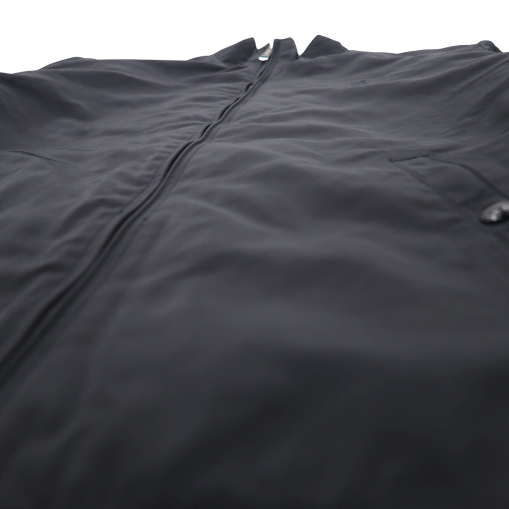 POLO RALPH LAUREN Swing Top Harrington Jacket, Padded, S, Black, Polyester, Tartan Check Lining, Small Pony Embroidery