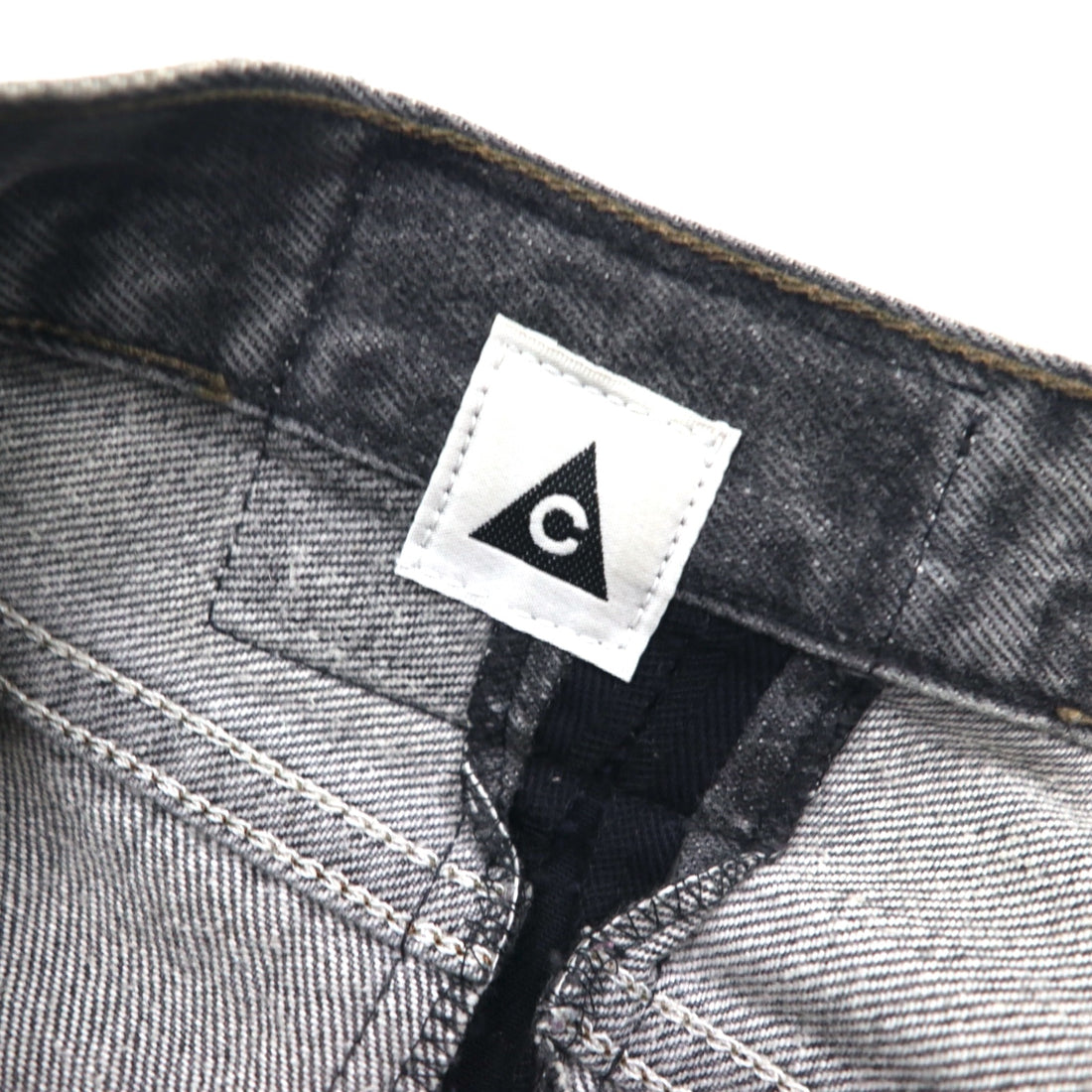 THE Mongolian Chops Hakamaruichi Denim Pants FREE Grey 501 Remake Made in Japan