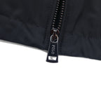 POLO RALPH LAUREN Swing Top Harrington Jacket, Padded, S, Black, Polyester, Tartan Check Lining, Small Pony Embroidery