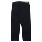 Wrangler 90s Black Wide Denim Pants Size 40 Black Cotton 96501CB Made in Costa Rica