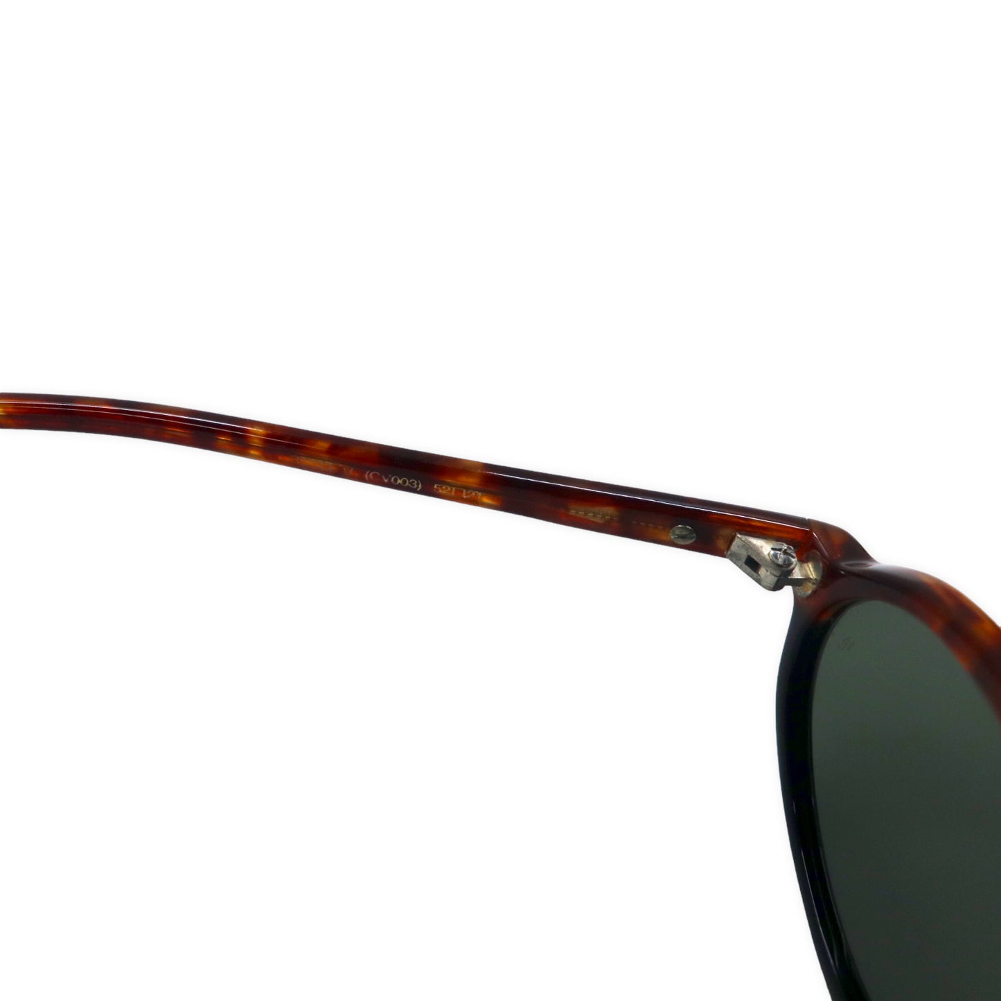 Ray-Ban TRADITIONALS ダブルブリッジ サングラス ボストン ブラウン ベッコウ STYLE V (CV003) 52⬜︎21 B&L ボシュロム社製