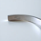 Maison Margiela バングル カフス ブレスレット シルバー SILVER 925 ロゴ イタリア製