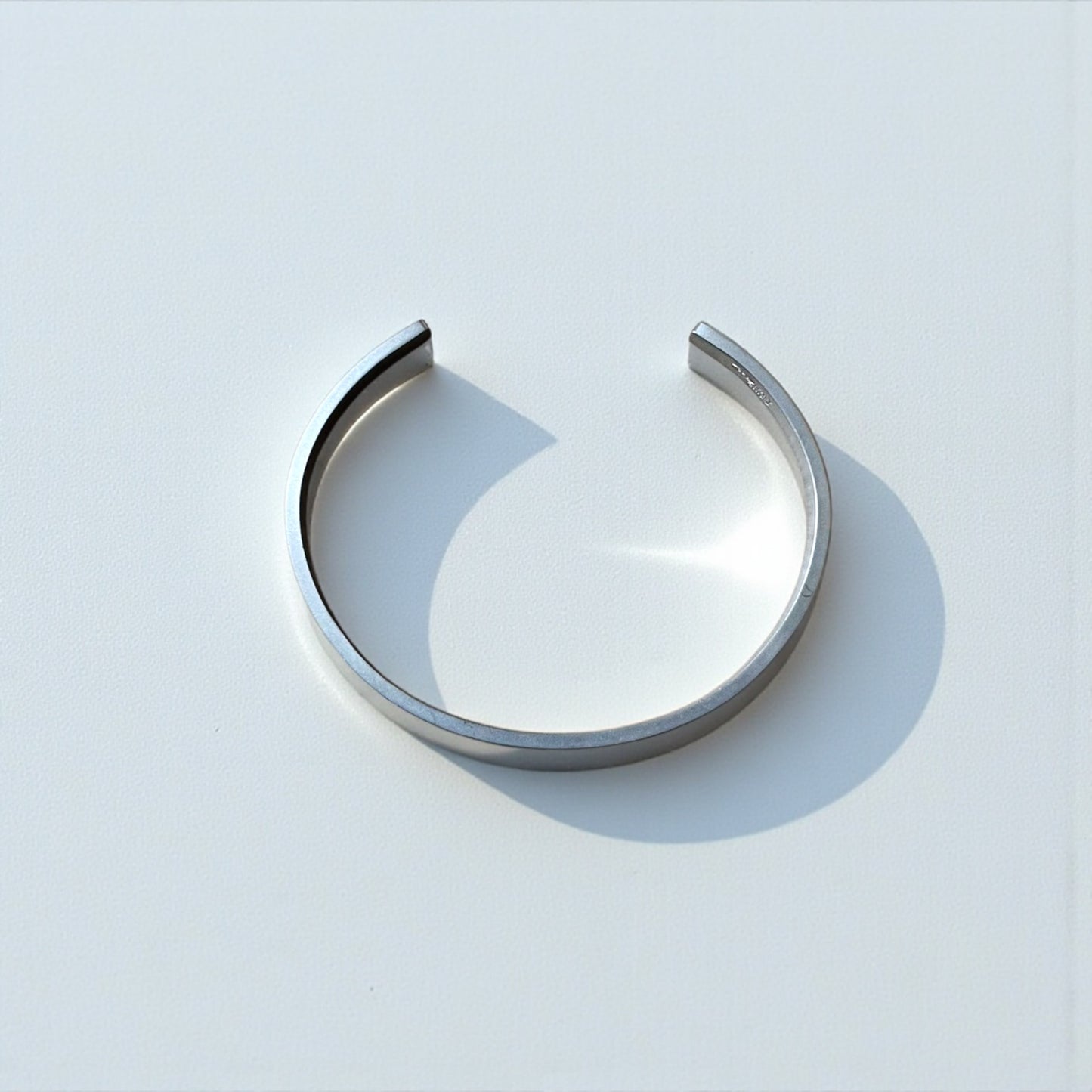 Maison Margiela バングル カフス ブレスレット シルバー SILVER 925 ロゴ イタリア製