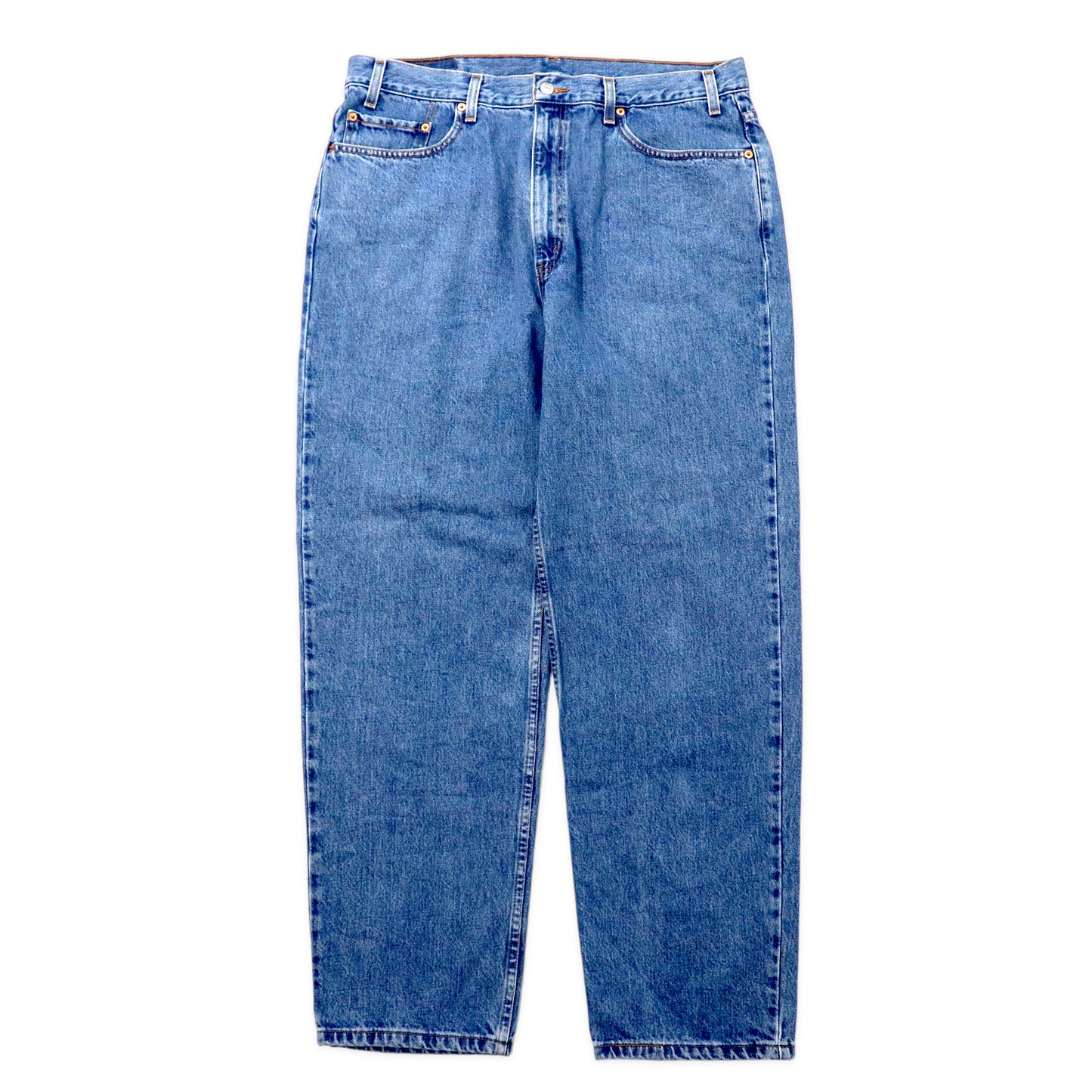 Levi's 550 Wide Buggy Tapered Denim Pants 40 Blue Ice Wash 550 ...