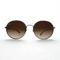 Ray-Ban Boston Sunglasses, Silver Metal Frame, Round Gradient, RB3612D 004/13 56-19 125 3N