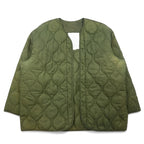 日本然リトテ-古着オンライン-US ARMY 米軍 キルティングライナー ジャケット XXL カーキ ナイロン ミリタリー ROTHCO 1-0506-OM1.61-US ARMY US Army Quilted Liner Jacket XXL Khaki Nylon Military ROTHCO 1-0506-OM1.61